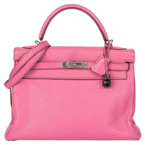 Hermès hermes kelly Fuschia Leather ref.649716 